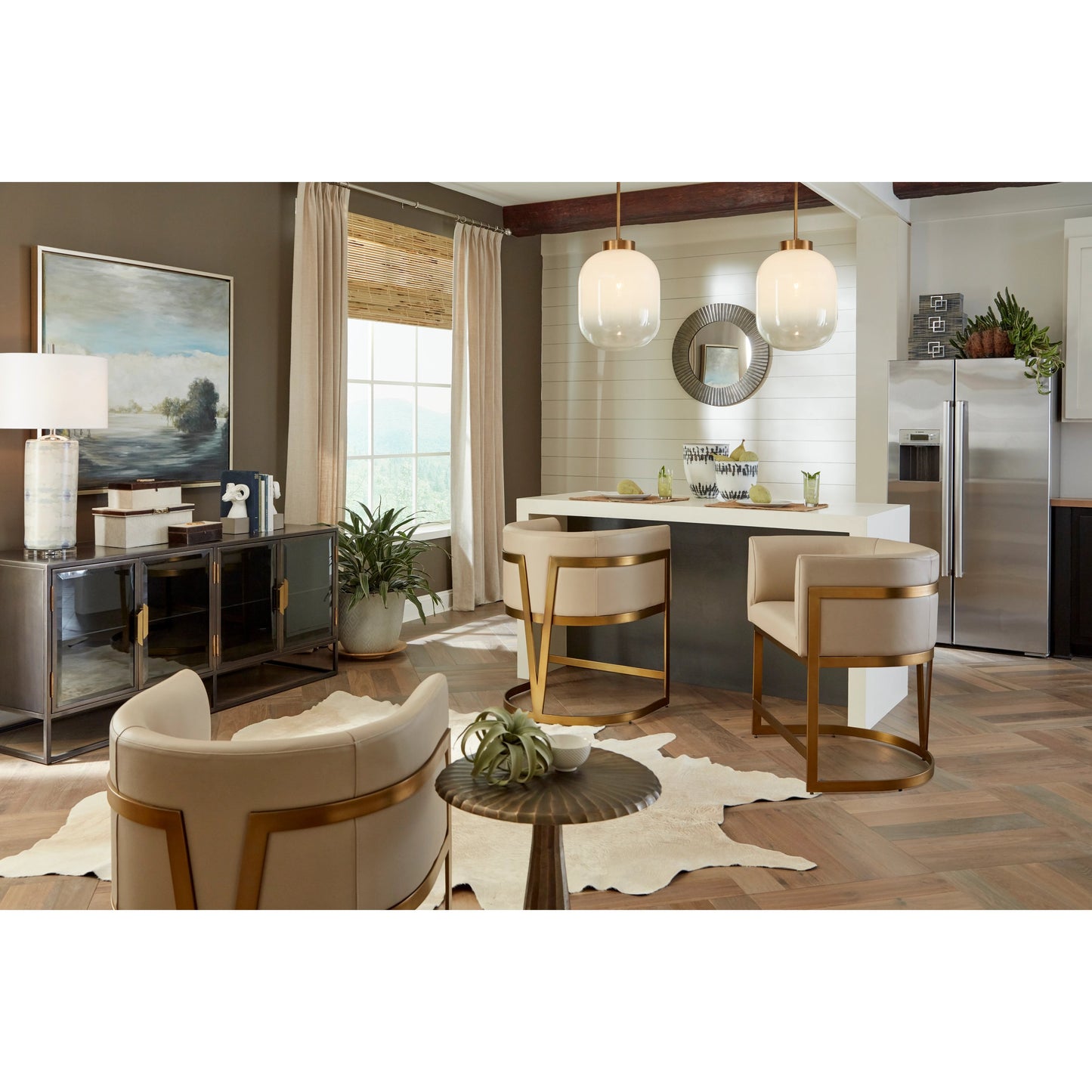 003 SR-386485 | Lifestyle | Subway Pendant by Wildwood. Made from glass, iron in a modern style.