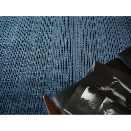 Cabrini Modern 6731 Rug by Exquisite Rugs in navy. 