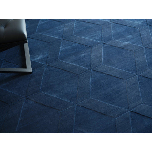 Brunello Modern 6737 Rug by Exquisite Rugs in navy.