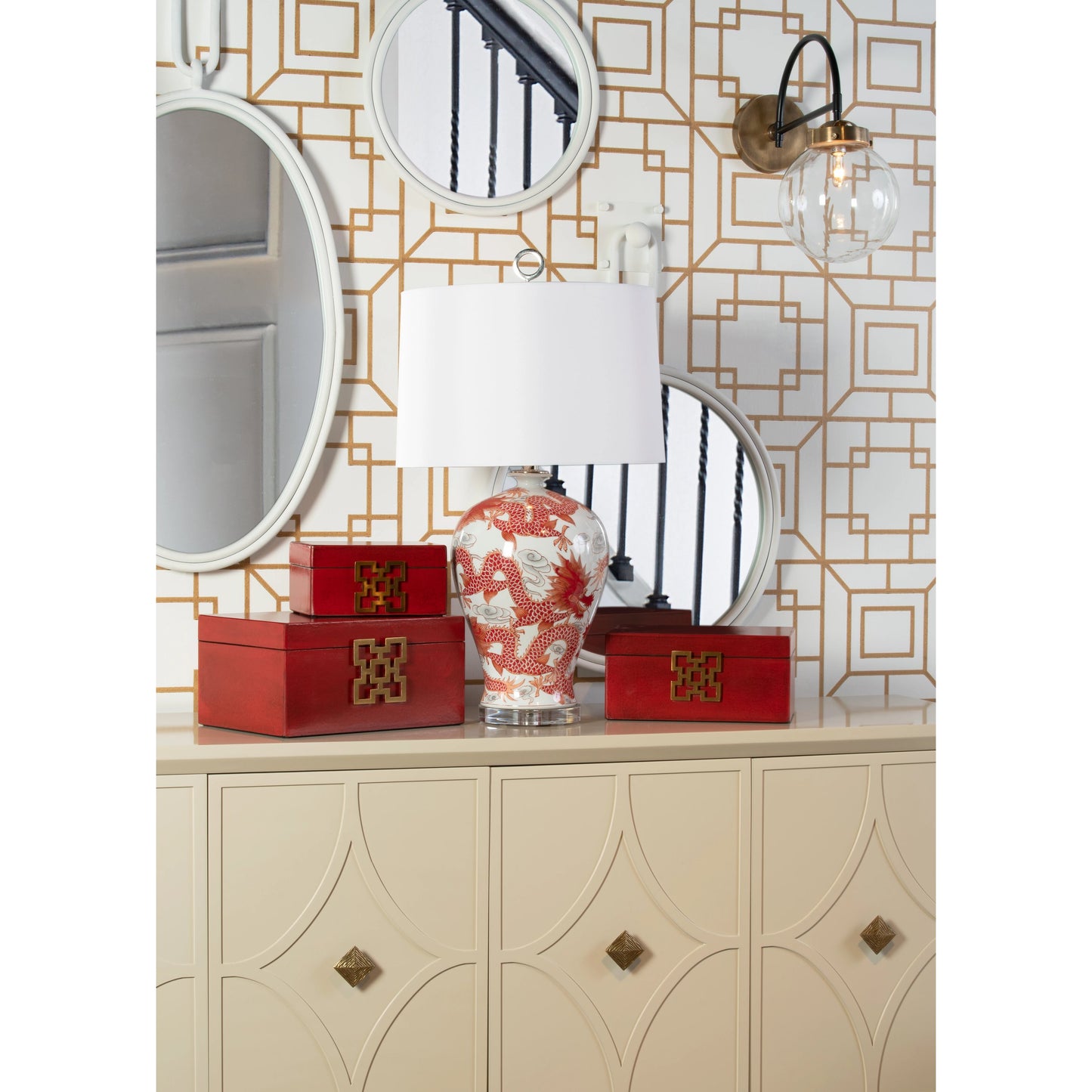 003 SI-2104524 | Lifestyle | Bistro Sconce by Wildwood in antique, black, clear. Made from unique in a modern style.