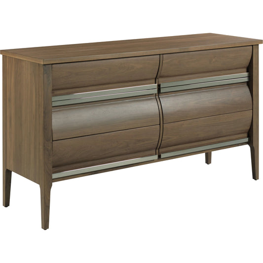 000 SI-2635753 | Primary Silo | Libby Langdon Heatherwood Chest by Fairfield Chair in brown and modern truffle. Made from walnut solids, veneers in a unique style.