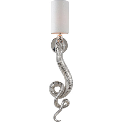 Sapera Sconce by Wildwood in brass. Made from iron in a modern style.