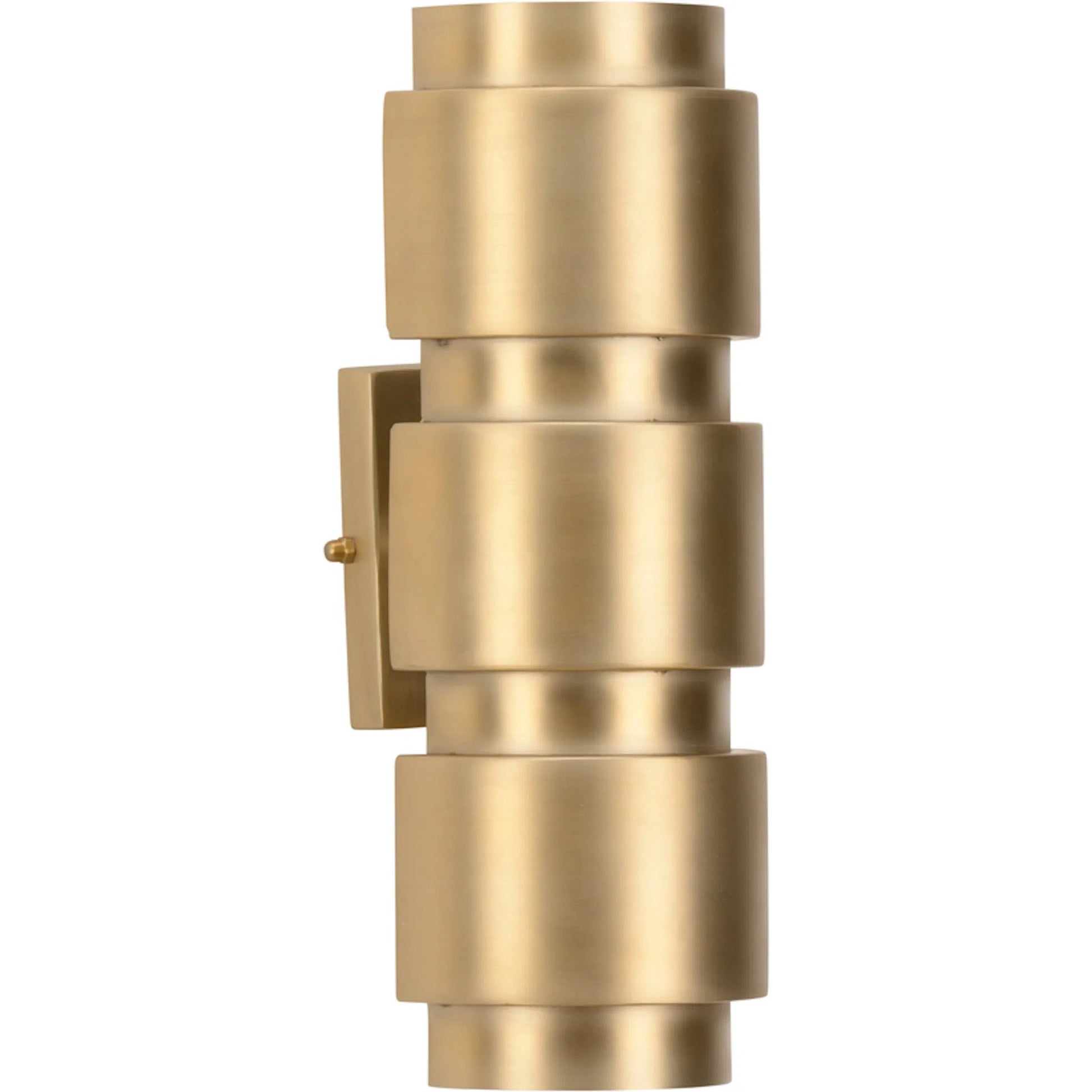 Wall Light by Wildwood in antique brass. Made from unique in a modern style.