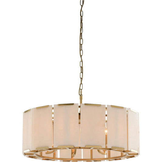 Perla Chandelier by Wildwood in white, cream, gold. Made from unique in a unique style.