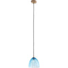 Aqua, Antique Brass