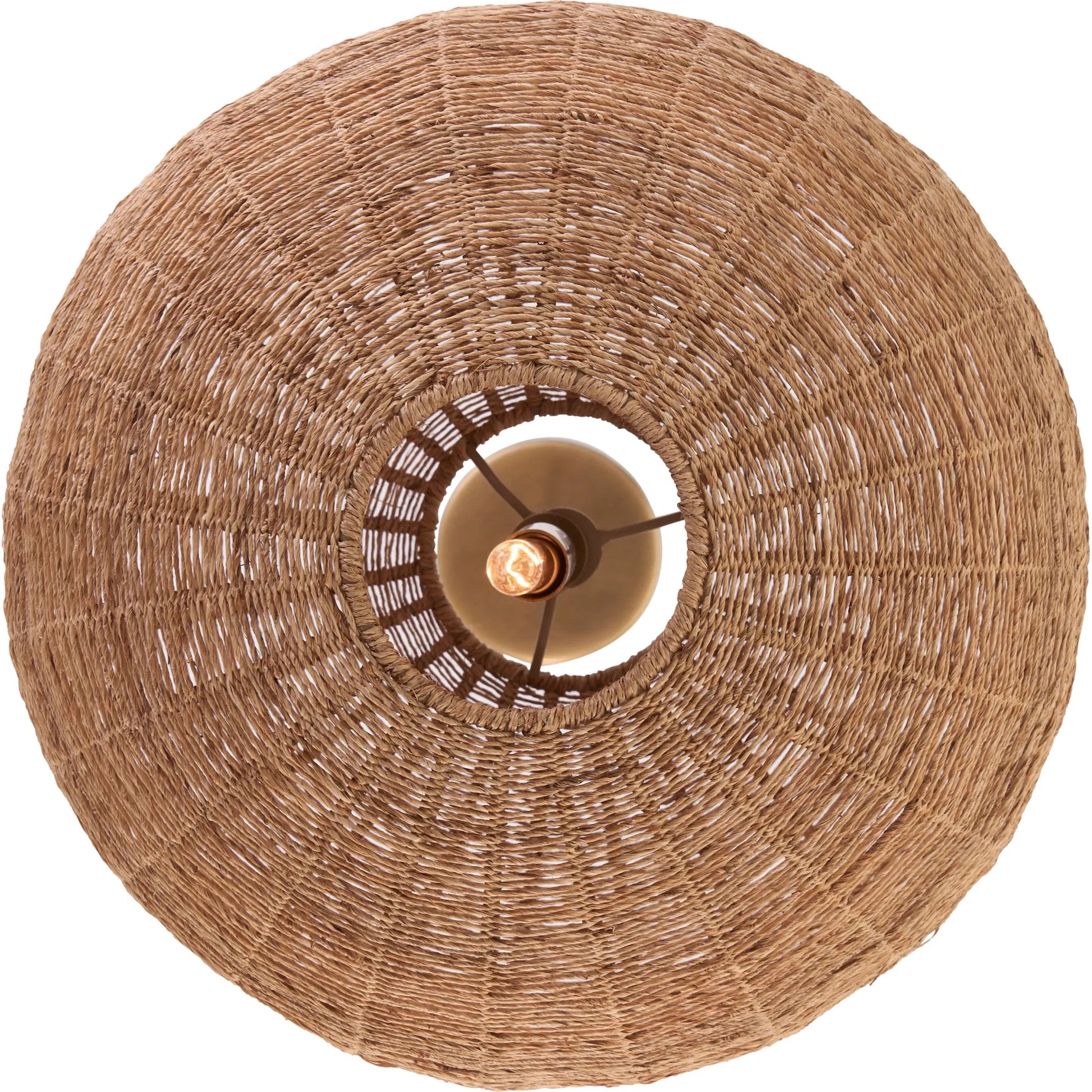 Teague Single Pendant by Wildwood in natural. Made from unique in a unique style.