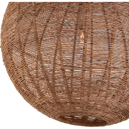 Teague Single Pendant by Wildwood in natural. Made from unique in a unique style.