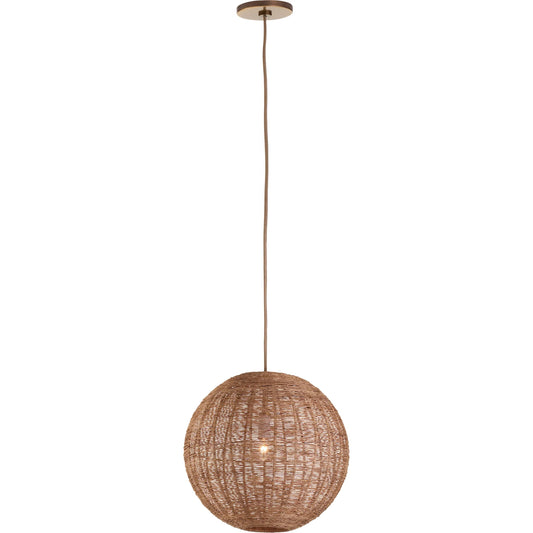 Teague Single Pendant by Wildwood in natural. Made from unique in a unique style.