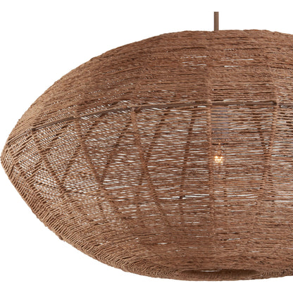 Teague Single Pendant by Wildwood in natural. Made from unique in a unique style.