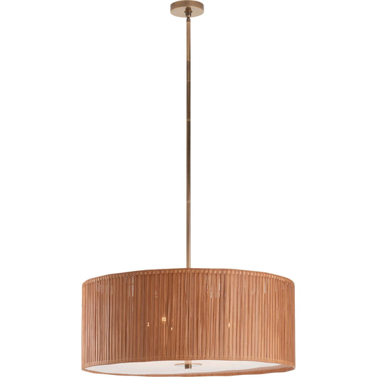 Avondale Pendant by Wildwood in natural, antique brass. Made from unique in a unique style.