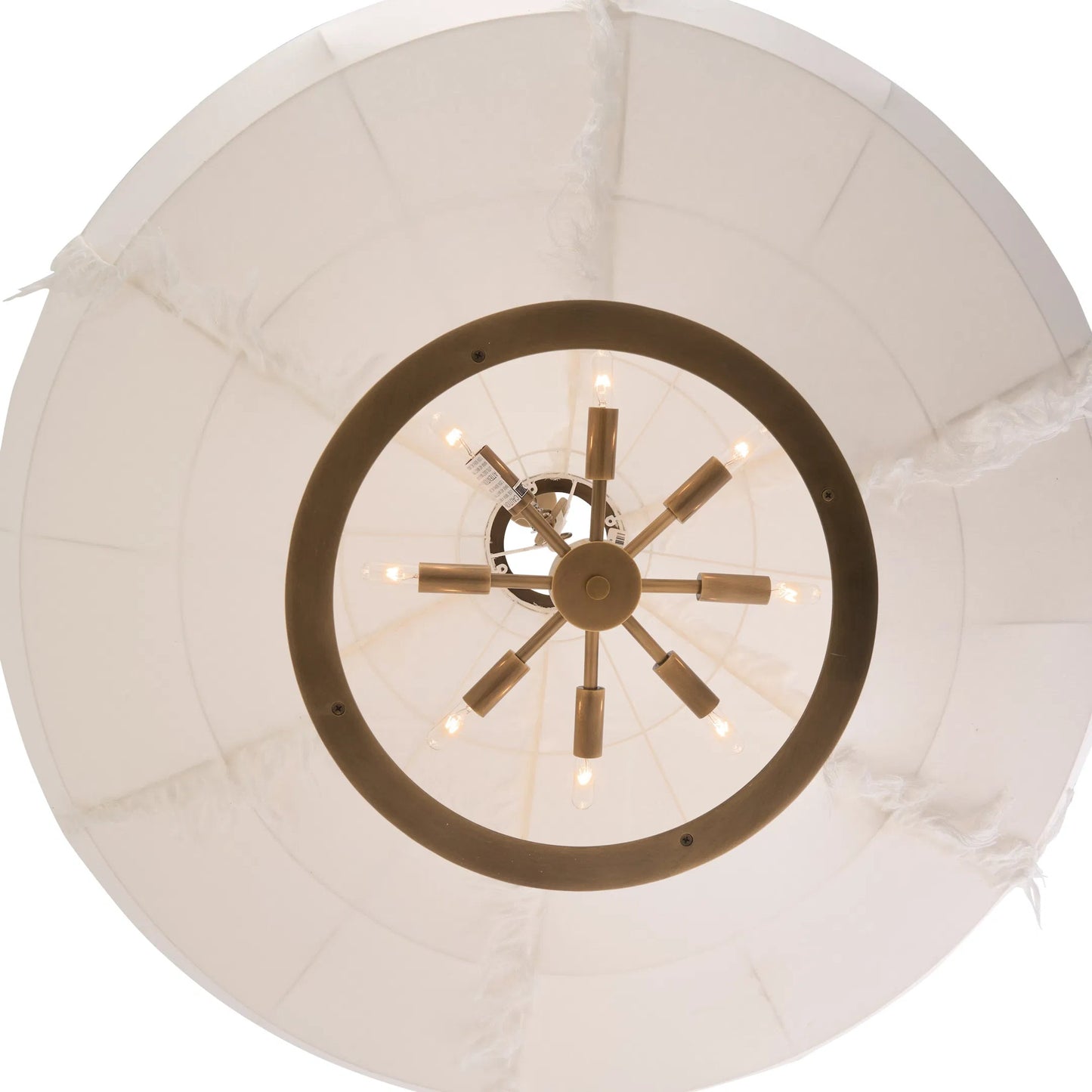 004 SI-2387929 | Closeup | Cassidy Pendant by Wildwood in natural. Made from unique in a transitional style.