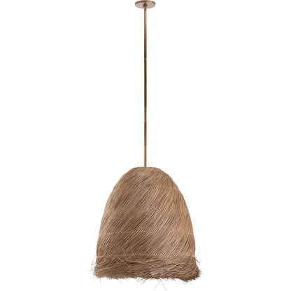 Tulum Pendant by Wildwood in natural. Made from unique in a rustic style.