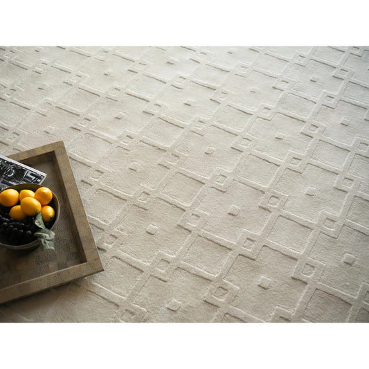 Camora Modern 6755 Rug by Exquisite Rugs in beige. 