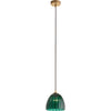Emerald Green, Antique Brass