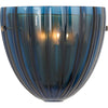 Blue Avio, Antique Brass