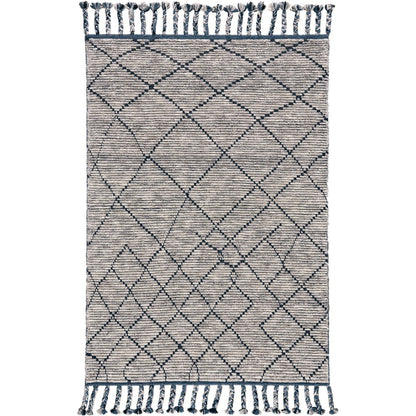 Twain Transitional Diamond Rug - 6778F by Feizy in taupe, blue, white. Made from wool in a unique style.