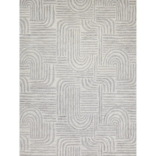 Juno 6776 Rug by Exquisite Rugs in gray, ivory. Made from new zealand wool in a unique style.