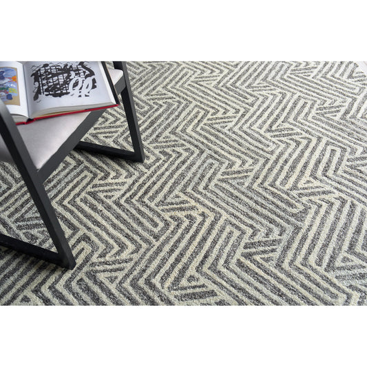 Naturals 6782 Rug by Exquisite Rugs in gray, ivory. Made from new zealand wool in a unique style.
