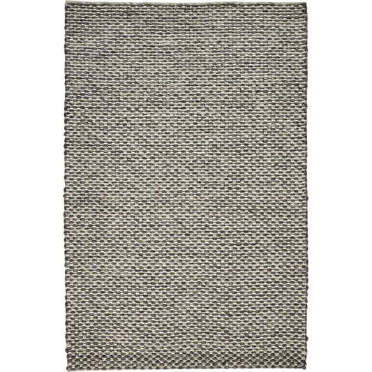 Berkeley Transitional Solid Rug - 0812F by Feizy in gray, ivory. Made from wool in a unique style.
