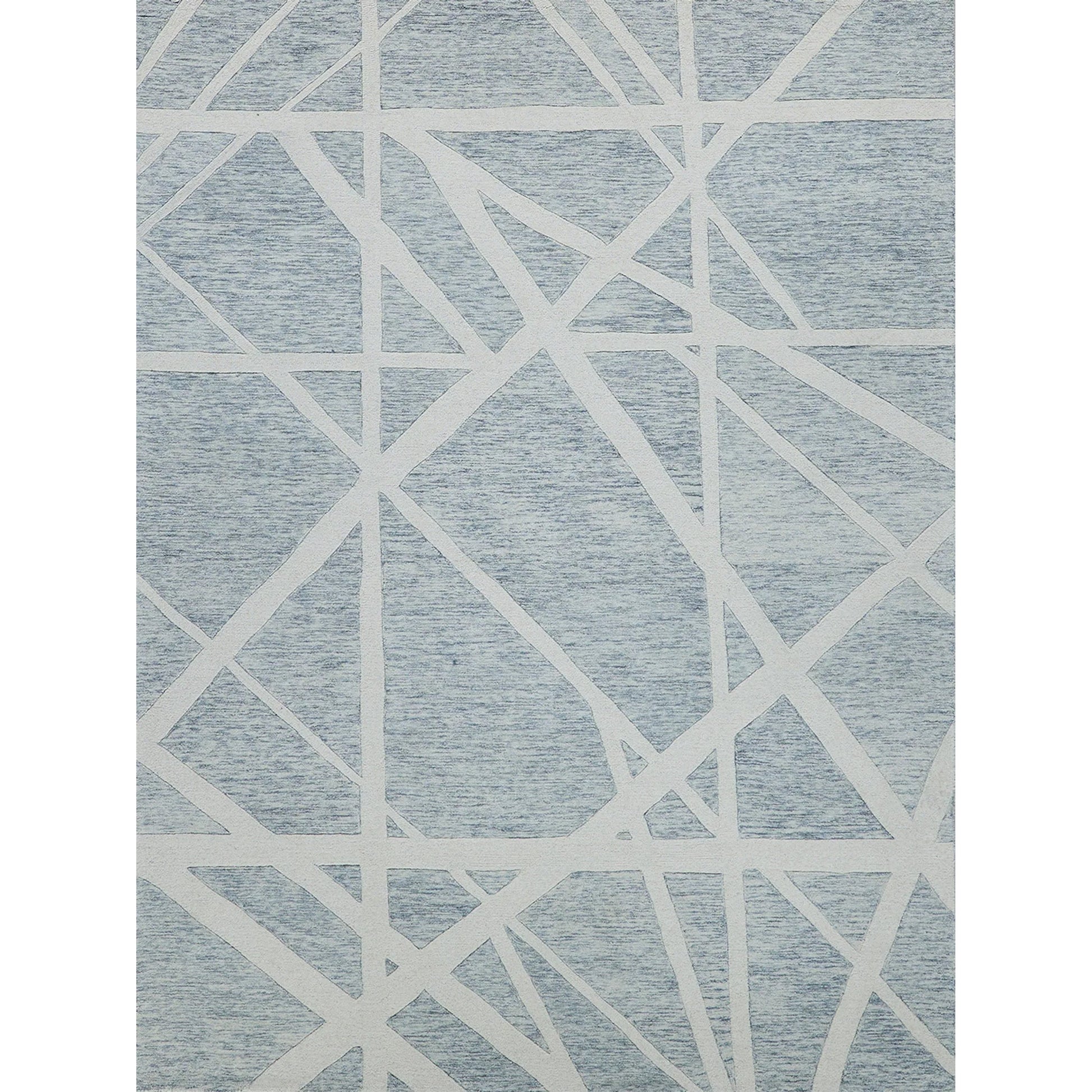 Miami Rug by Exquisite Rugs in silver, ivory. Made from new zealand wool in a unique style.