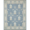 Blue, Ivory / 1' x 1'6"