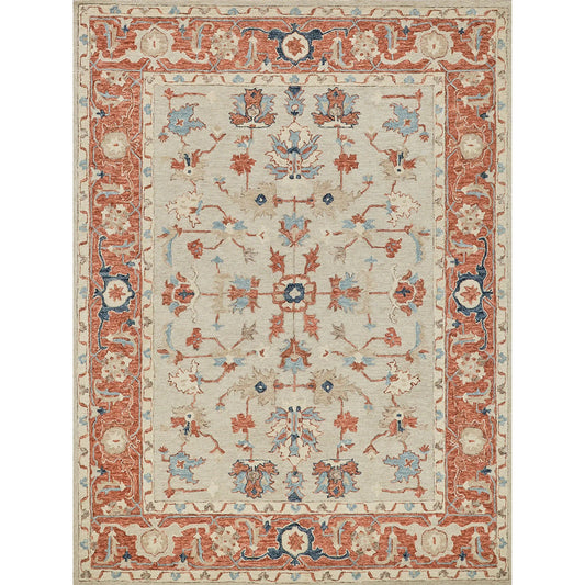 Richmond Serapi 6798 Rug by Exquisite Rugs in beige, rust. Made from new zealand wool in a unique style.