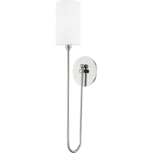 Harlem Wall Sconce by Hudson Valley. Made from steel in a transitional style.