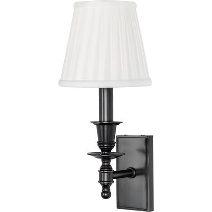 Ludlow Wall Sconce by Hudson Valley. Made from brass in a traditional style.