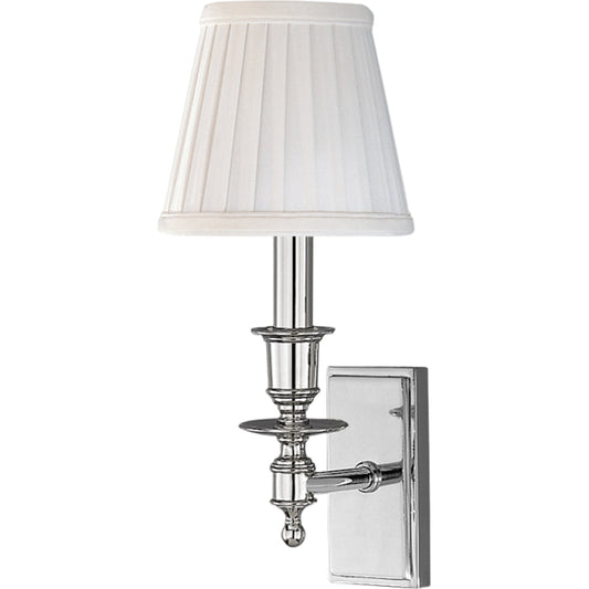 Ludlow Wall Sconce by Hudson Valley. Made from brass in a traditional style.