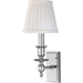 Ludlow Wall Sconce by Hudson Valley. Made from brass in a traditional style.