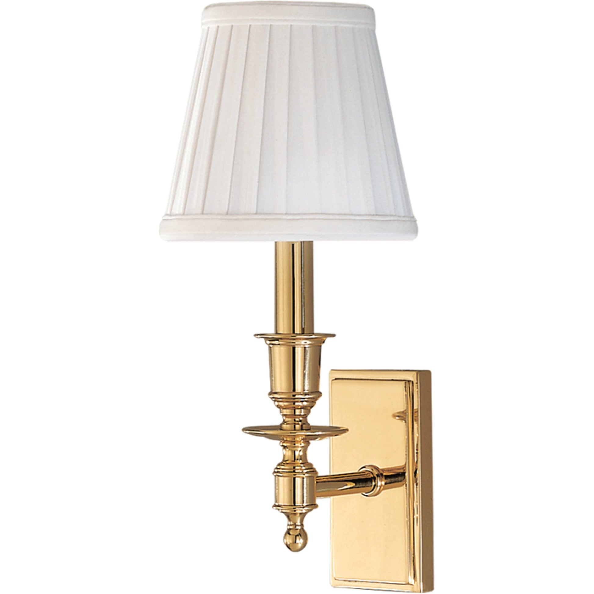 Ludlow Wall Sconce by Hudson Valley. Made from brass in a traditional style.