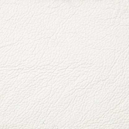 Boomerang Chair by Global Views in white leather. Made from rubberwood, ebony in a transitional style.