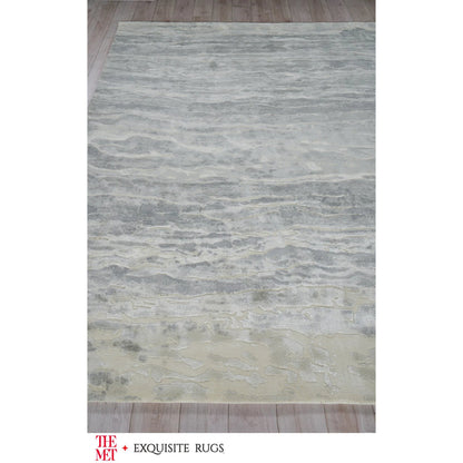 Travertine Rug by Exquisite Rugs. Made from wool, bamboo silk in a unique style.