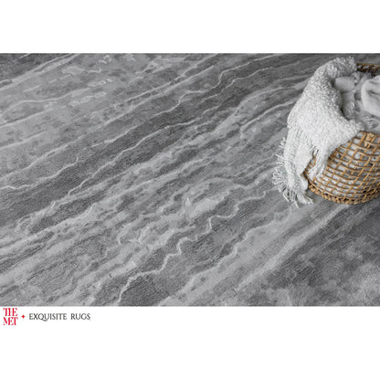 Travertine Rug by Exquisite Rugs. Made from wool, bamboo silk in a unique style.