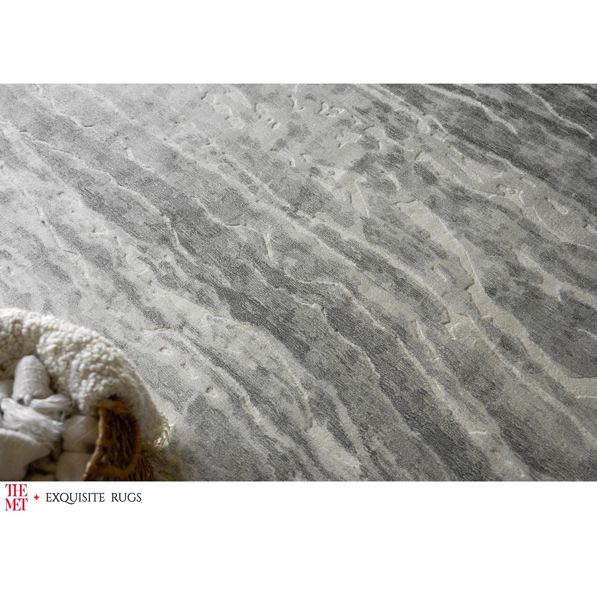 Travertine Rug by Exquisite Rugs. Made from wool, bamboo silk in a unique style.
