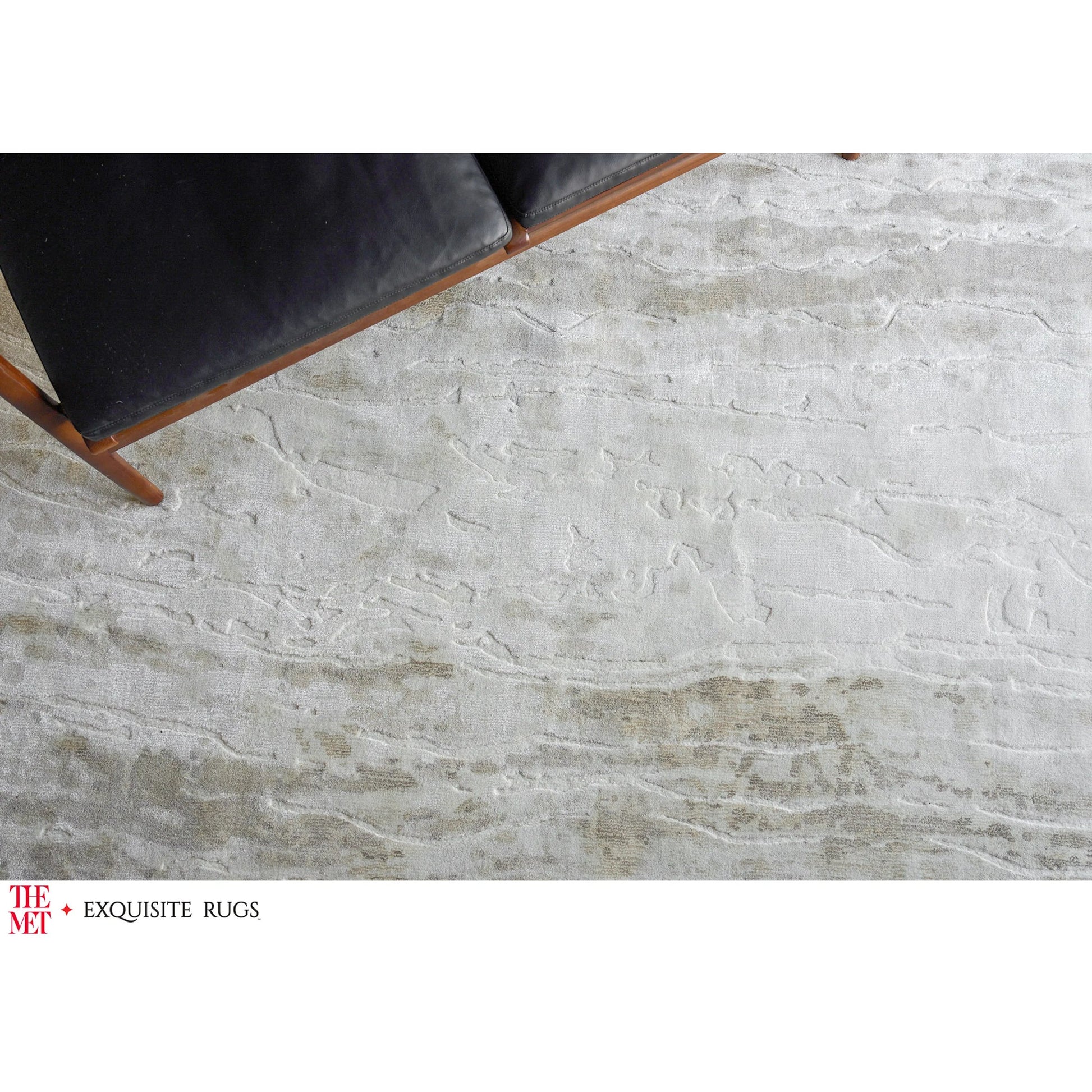 Travertine Rug by Exquisite Rugs. Made from wool, bamboo silk in a unique style.