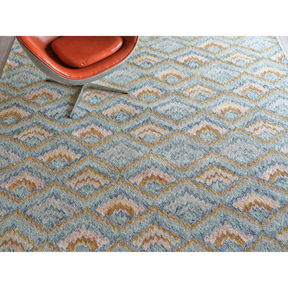 Bargello Rug by Exquisite Rugs. Made from new zealand wool in a unique style.