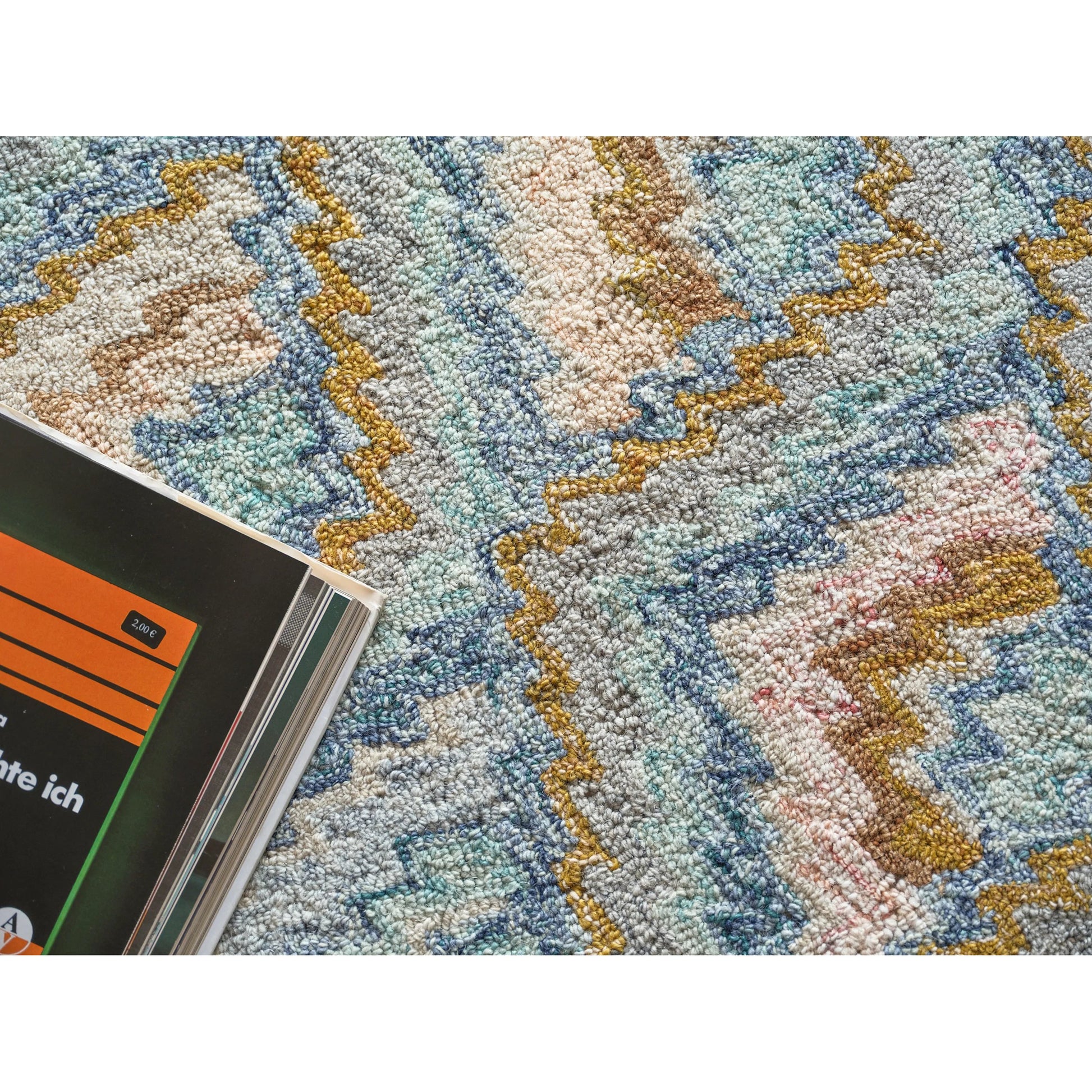 Bargello Rug by Exquisite Rugs. Made from new zealand wool in a unique style.