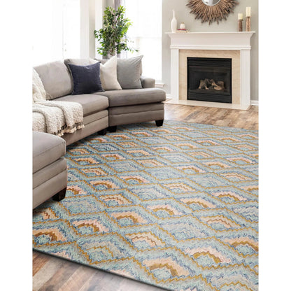 Bargello Rug by Exquisite Rugs. Made from new zealand wool in a unique style.