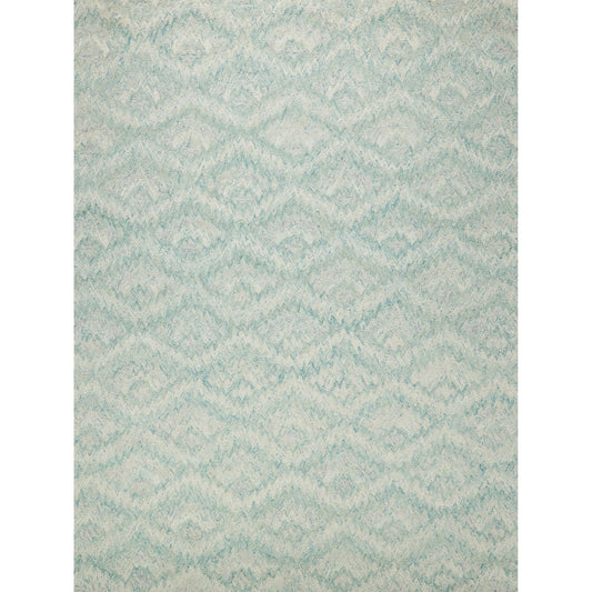Bargello 6816 Rug by Exquisite Rugs in turquoise. Made from new zealand wool in a unique style.