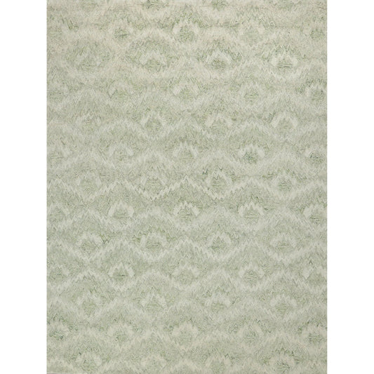 Bargello 6817 Rug by Exquisite Rugs in light green. Made from new zealand wool in a unique style.
