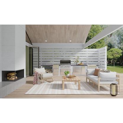 Duprine Transitional Stripes Rug - 0560F by Feizy. Made from unique in a unique style.