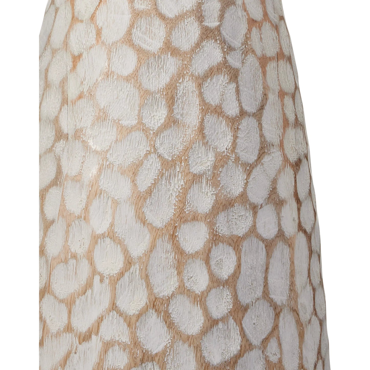 001 SI-2257362 | Closeup | Edwell Table Lamp by Currey and Company in whitewash. Made from wood in a modern style.