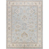 Light Blue, Ivory / 1' x 1'6"