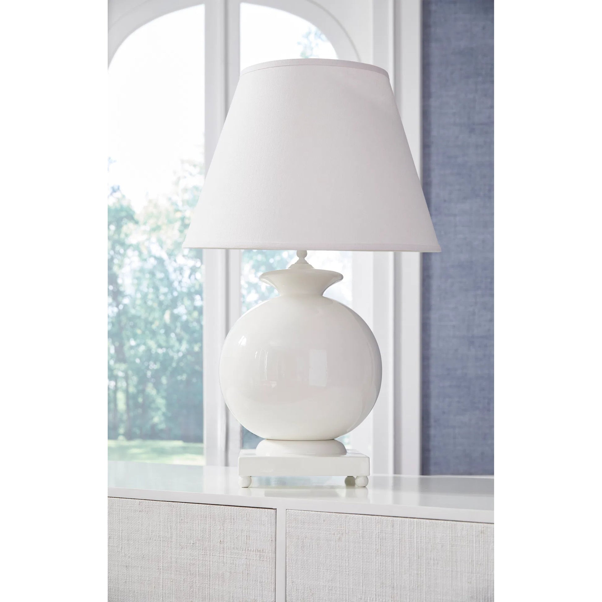 Opus Ceramic Lamp by Chelsea House. Made from ceramic, porcelain in a transitional style.