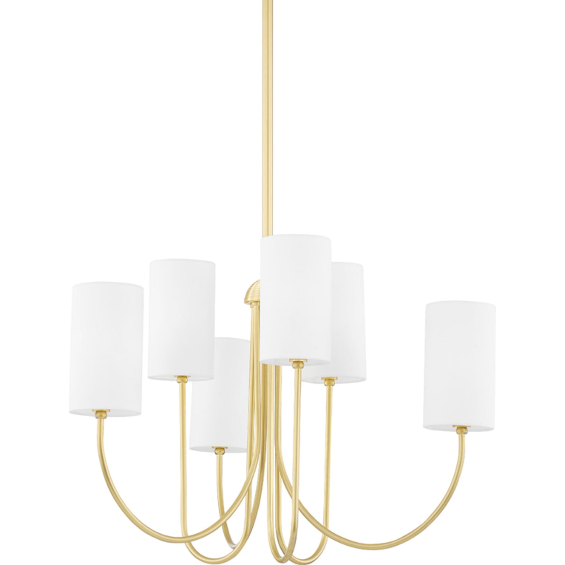 Harlem Chandelier by Hudson Valley. Made from steel in a transitional style.