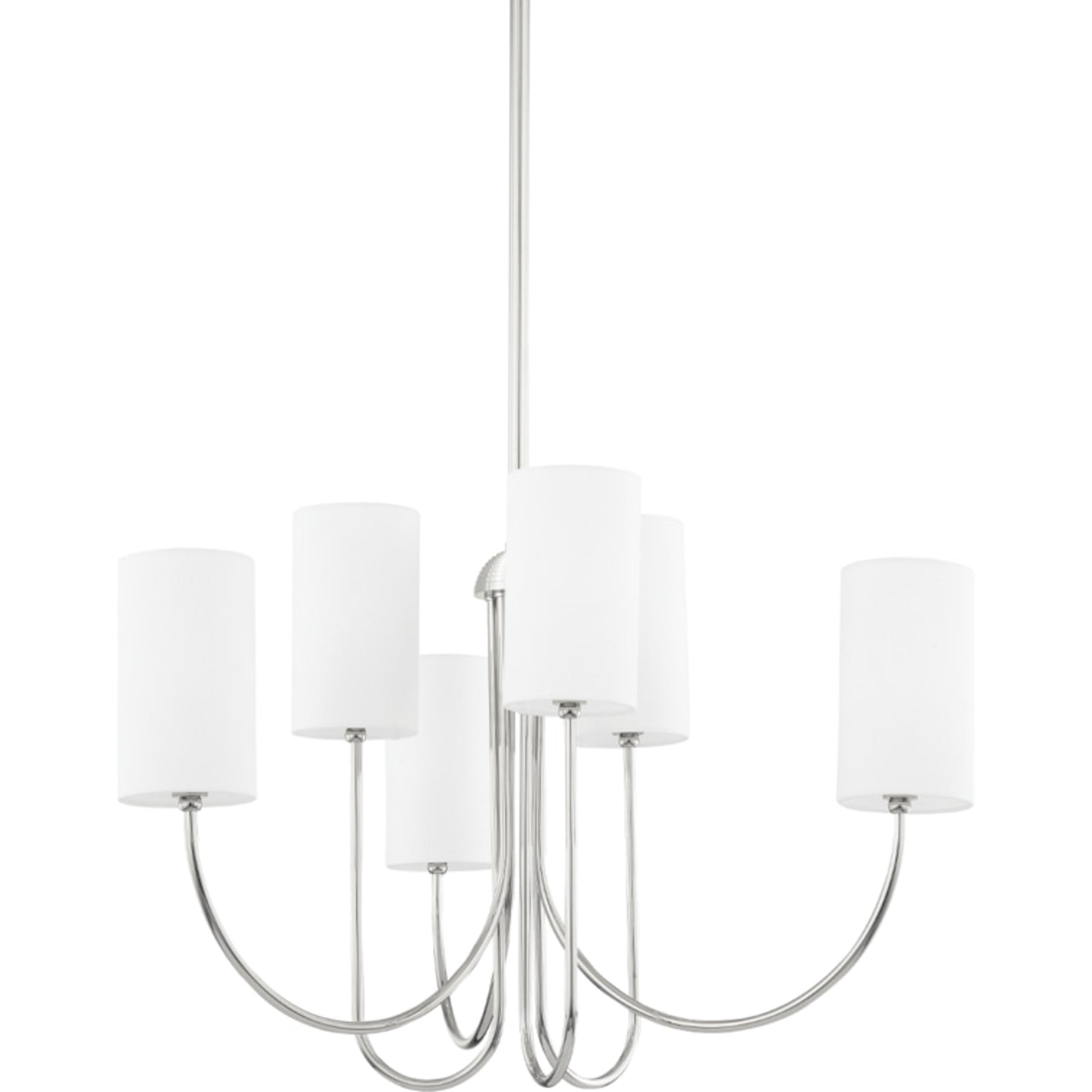 Harlem Chandelier by Hudson Valley. Made from steel in a transitional style.