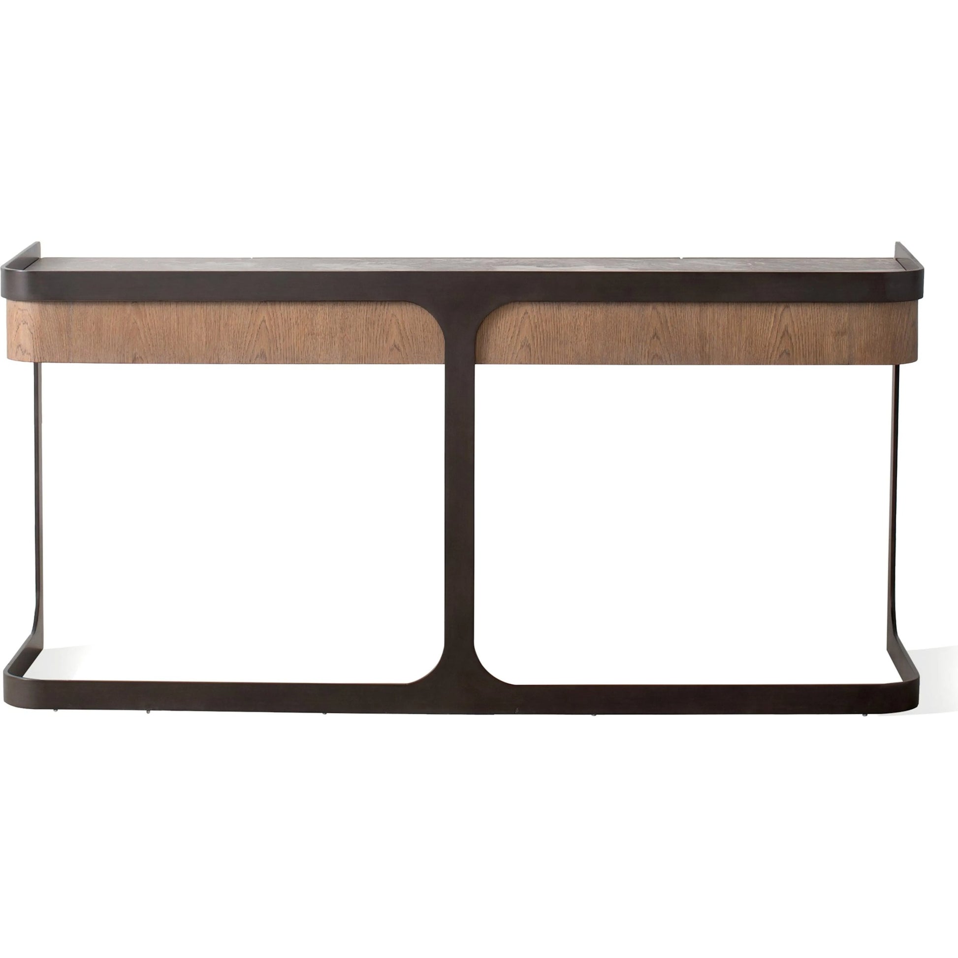 Element Desk by Global Views in grey and marble. Made from unique in a modern style.