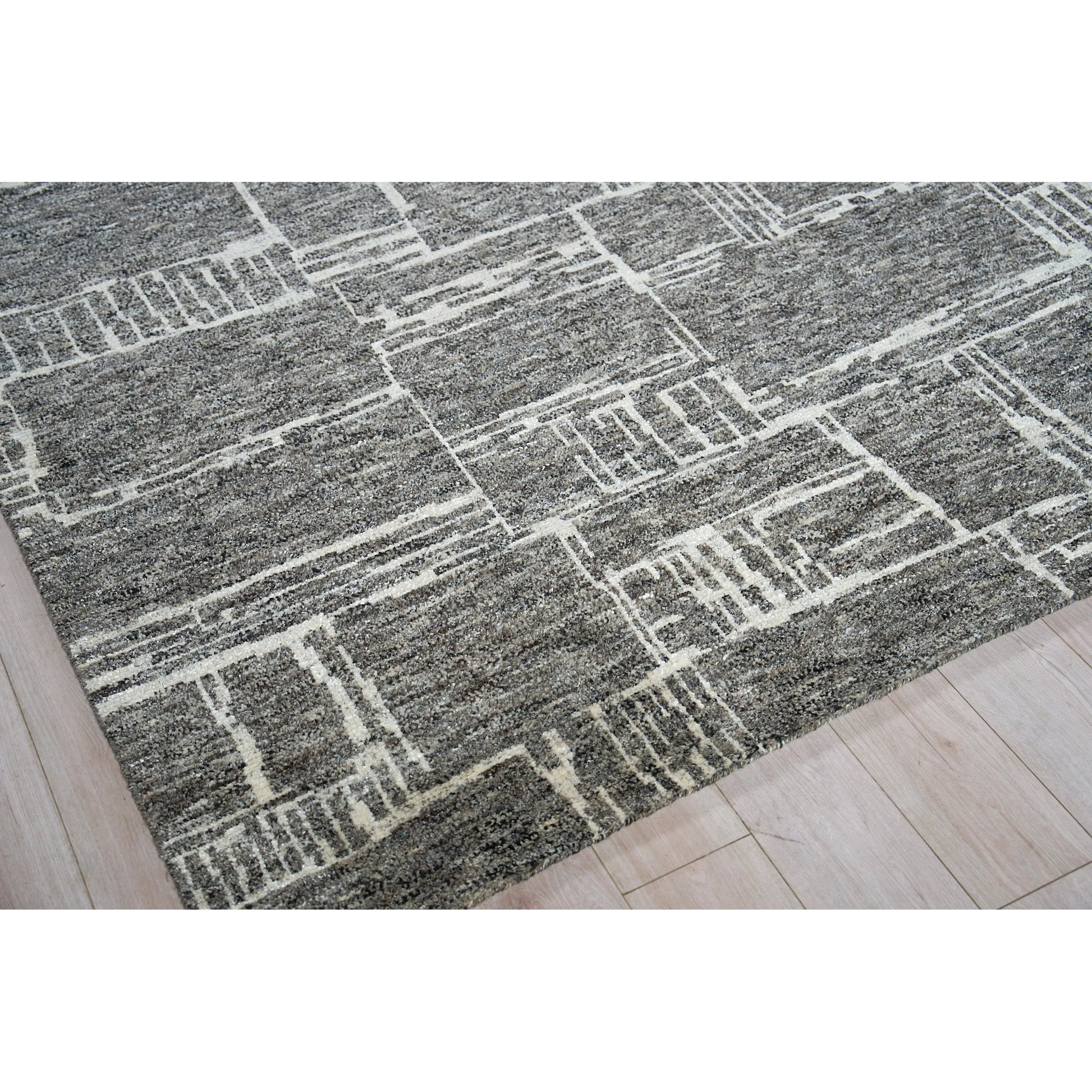 Aldridge Pattern Rug by Exquisite Rugs. Made from wool, bamboo silk in a unique style.