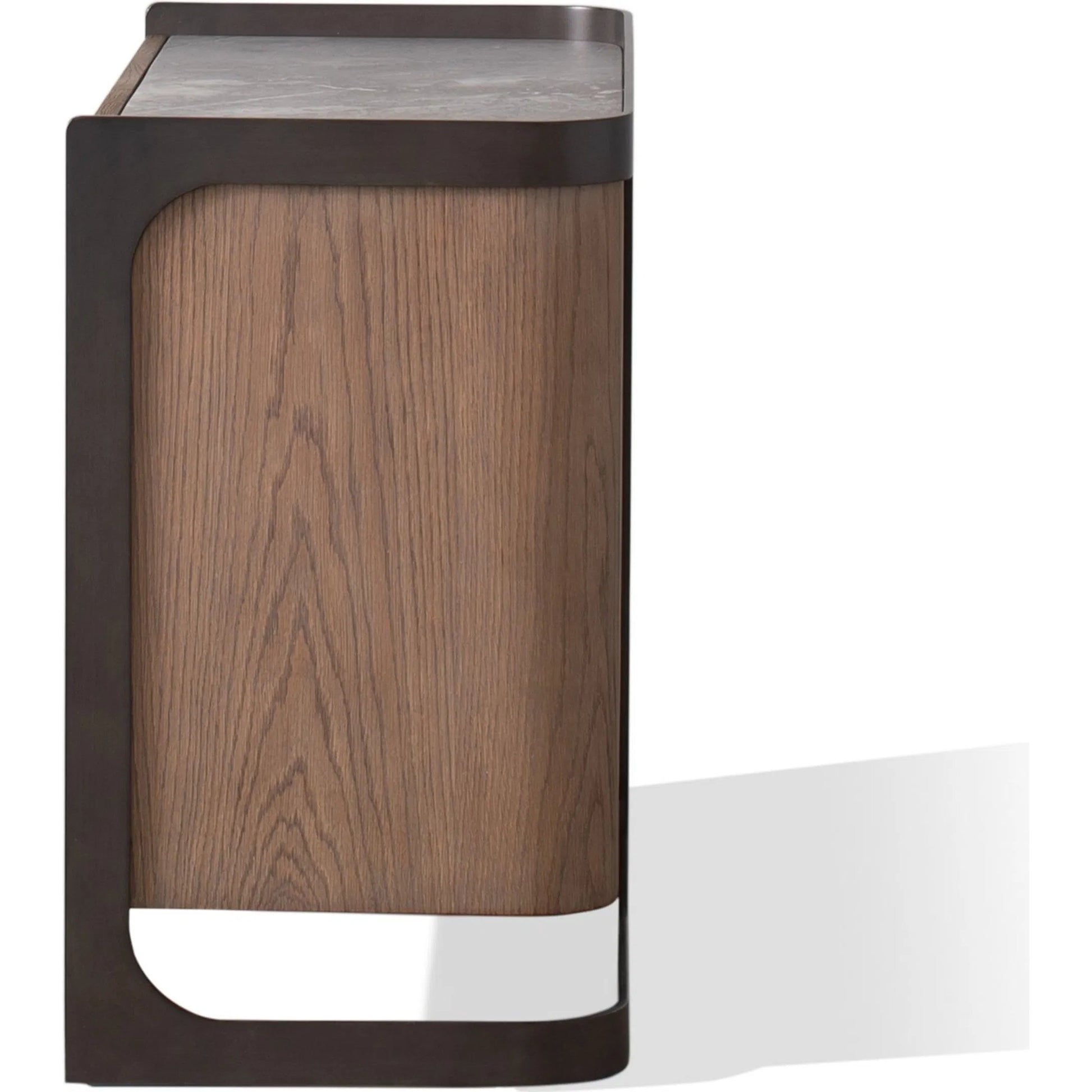 Element File Cabinet by Global Views in grey and marble. Made from unique in a modern style.